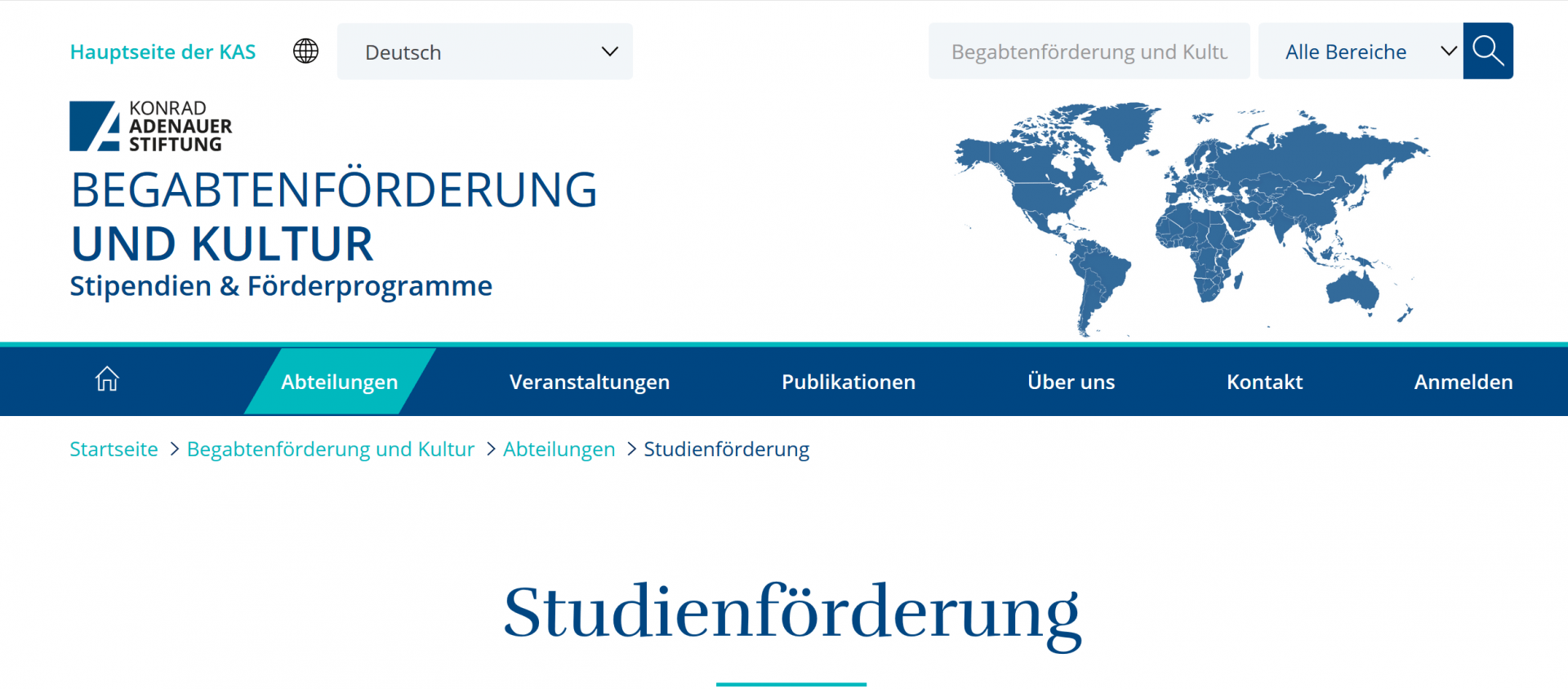 Professorial Mentor for Konrad-Adenauer-Foundation Scholarship Holders Studying in Denmark, Sweden, Norway