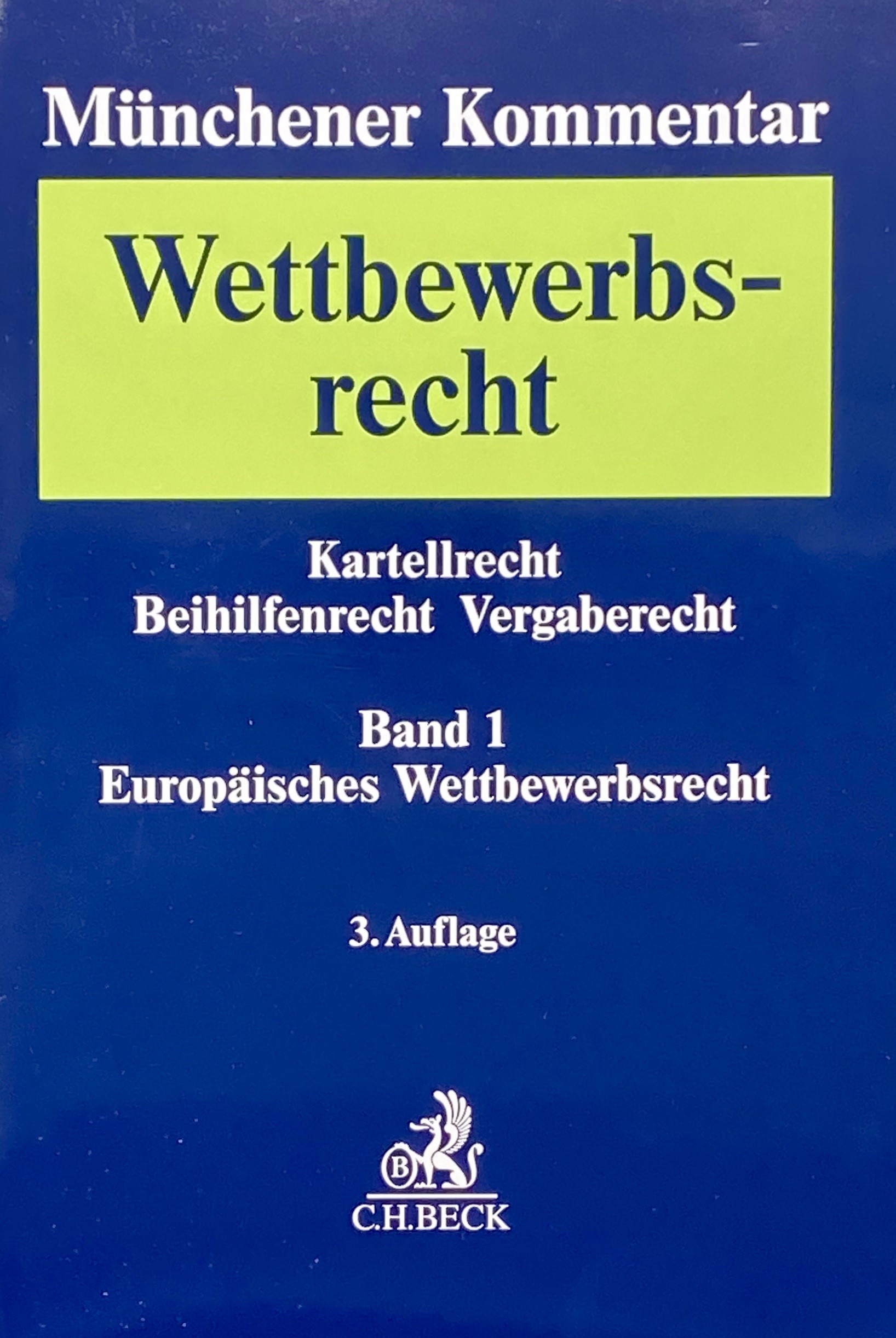 Anwendung des Europäischen Wettbewerbsrechts im EWR